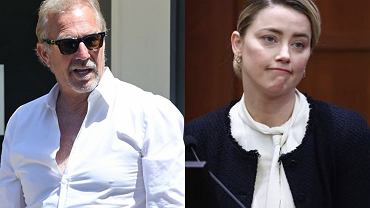 Amber Heard miaa nago odwiedzi Kevina Costnera. Aktor ujawni prawd