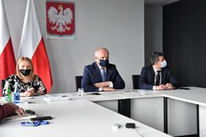 12.01.2021 r. Wideokonferencja wojewody Wadysawa Dajczaka z lubuskimi samorzdowcami ws. szczepie na COVID-19