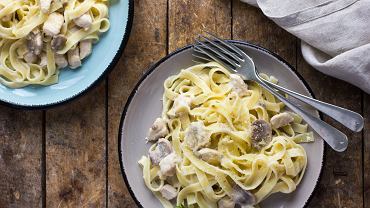 Tagliatelle z kurczakiem, czyli szybkie danie obiadowe dla fanw makaronu