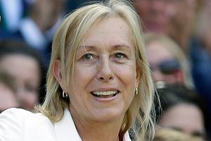 Martina Navratilova na kortach Wimbledon