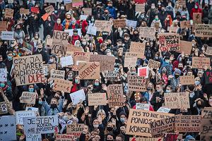 Protest Strajku Kobiet w Poznaniu, 2020 r.