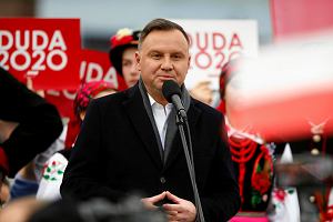 Wybory prezydenckie 2020. Andrzej Duda w owiczu