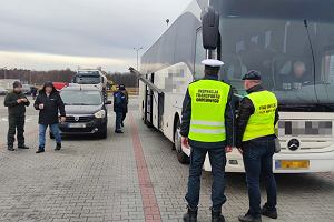 Autobus z Moskwy skontrolowany pod Czstochow