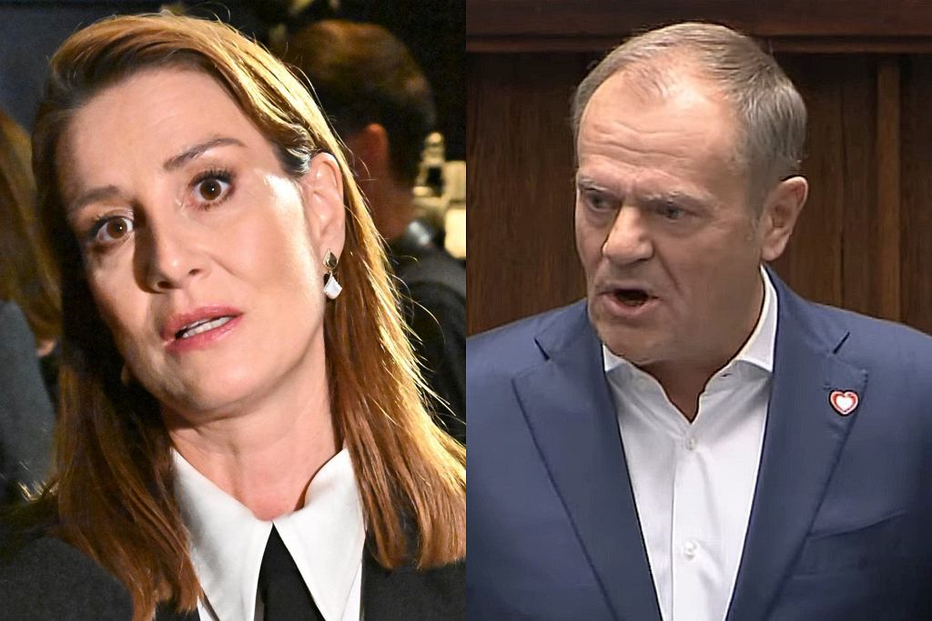 Maja Ostaszewska, Donald Tusk