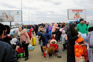 Uchodcy na granicy polsko-ukraiskiej