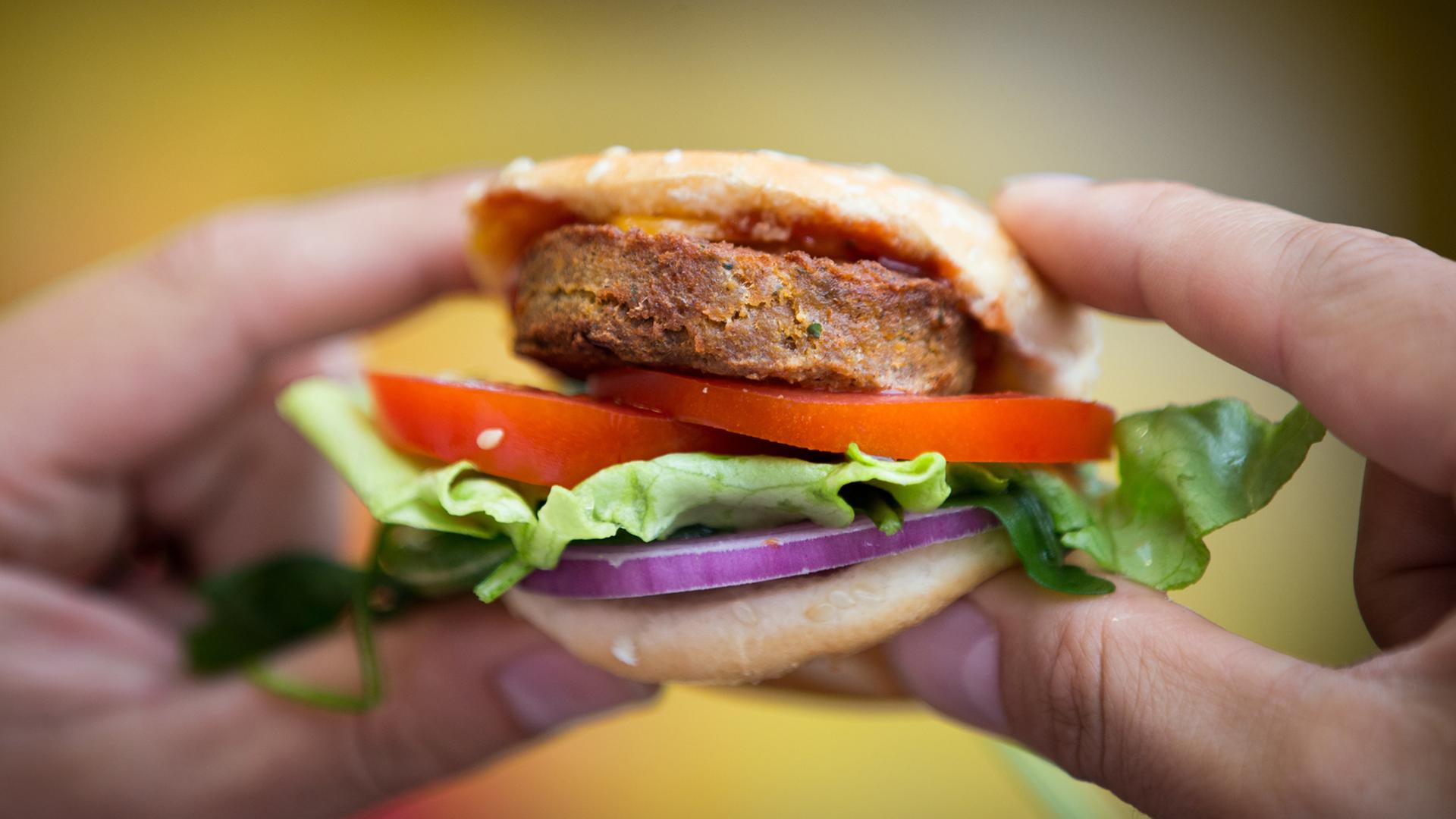 Insekten-Burger kommen gut an - Neugier spielt eine große Rolle.