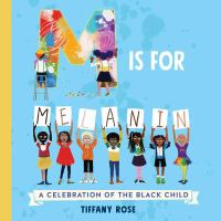 Book cover for "M is for melanin".