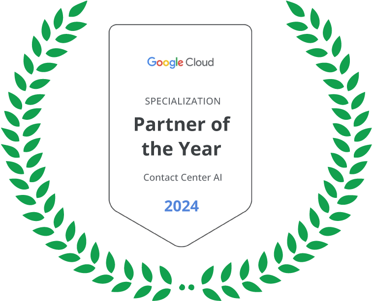 Contact center AI – GCP partners of the year