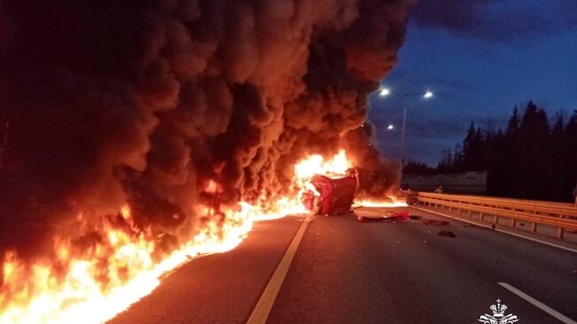 На месте ДТП в Тверской области