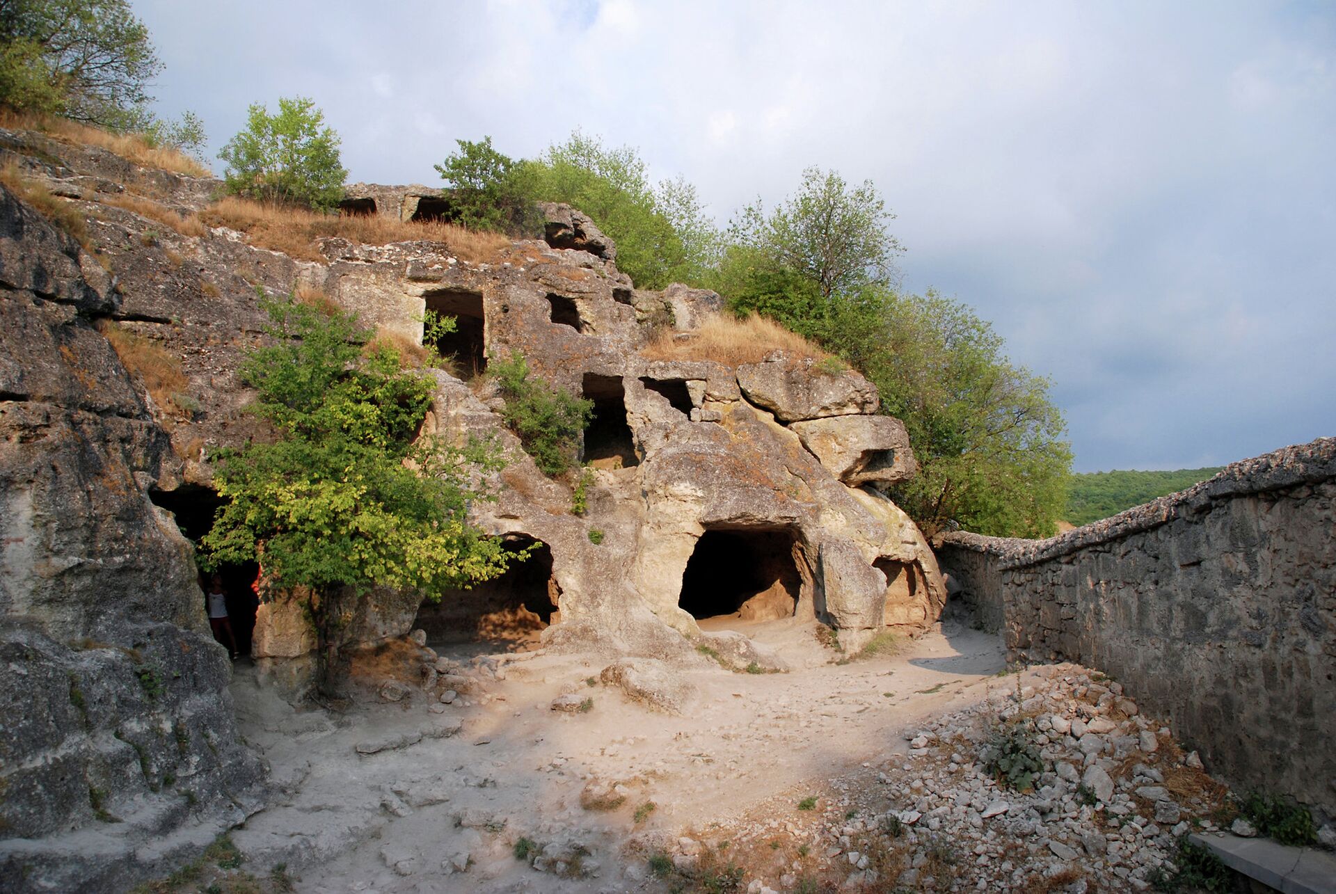 Средневековые пещеры - РИА Новости, 1920, 05.08.2021