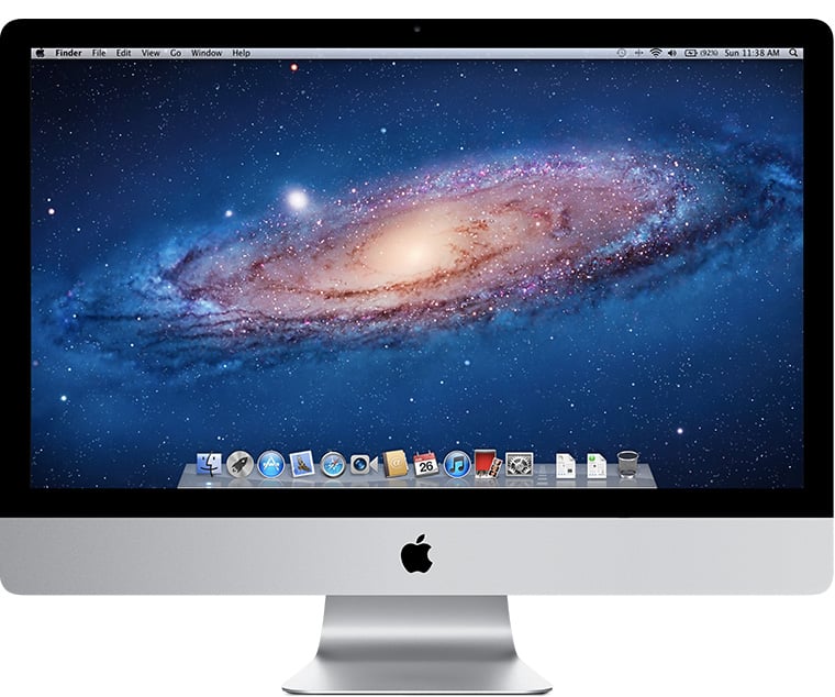 Front of iMac (27-inch, Mid 2011)