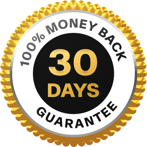 30 day money back guarantee