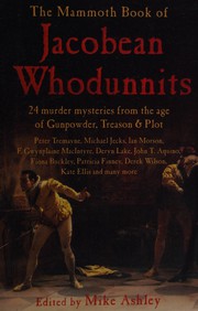 Cover of: The mammoth book of Jacobean whodunnits