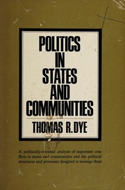 Cover of: Politics in states and communities