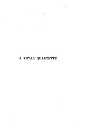 A royal quartette by Catherine Mary Charlton Bearne