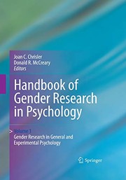 Cover of: Handbook of Gender Research in Psychology : Volume 1: Gender Research in General and Experimental Psychology