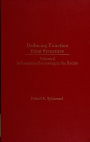 Cover of: Deducing function from structure