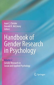 Cover of: Handbook of Gender Research in Psychology : Volume 2: Gender Research in Social and Applied Psychology