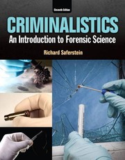 Criminalistics An Introduction to Forensic Science by Richard Saferstein