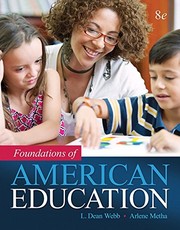 Cover of: Foundations of American Education, Enhanced Pearson eText with Loose-Leaf Version -- Access Card Package