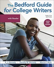 Cover of: The Bedford Guide for College Writers with Reader, 2020 APA Update