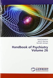 Cover of: Handbook of Psychiatry Volume 26