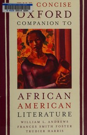 Cover of: The concise Oxford companion to African American literature