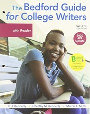 Cover of: Loose-leaf Version for The Bedford Guide for College Writers with Reader, 2020 APA Update