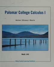 Cover of: Calculus by Howard Anton, Howard A. Anton, Irl Bivens, Stephen Davis, Bernard V. Zandy, Jonathan J. White, Howard Anton