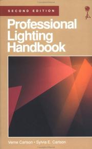 Cover of: Professional lighting handbook