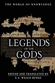 Cover of: Legends Of The Gods