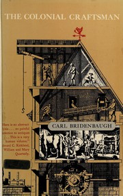 Cover of: The colonial craftsman. --