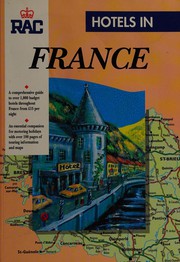 Cover of: Hotels in France