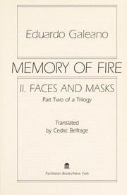 Cover of: Memory of fire