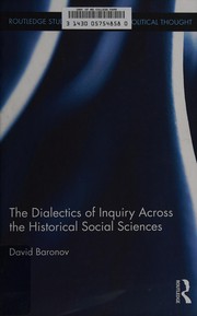 Cover of: Dialectics of Inquiry Across the Historical Social Sciences