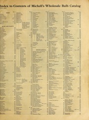 Cover of: Michell's wholesale price list of bulbs, etc by Henry F. Michell Co, Henry F. Michell Co