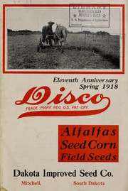 Cover of: Eleventh anniversary by Dakota Improved Seed Company, Dakota Improved Seed Company