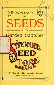 Cover of: 1918 catalogue of seeds and garden supplies