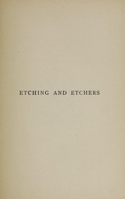 Cover of: Etching & etchers