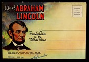 Cover of: Life of Abraham Lincoln: from log cabin to the White House