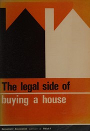 Cover of: The legal side of buying a house.