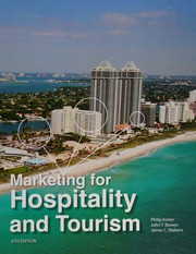 Cover of: Marketing for Hospitality and Tourism