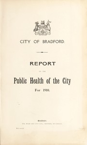 Cover of: [Report 1910]