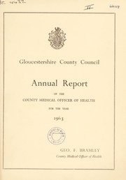 Cover of: [Report 1962]