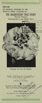 Cover of: An unusual offering of the world's finest varieties of the magnificent tree peony (paeonia arborea), "rhododendron of the Middle West", 1942