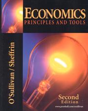 Cover of: Economics: Principles and Tools with Active Learning CD-ROM (2nd Edition)