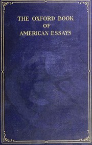 Cover of: The Oxford Book of American Essays