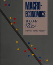 Cover of: Macroeconomics: theory and policy