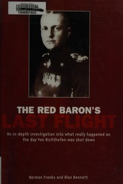 Cover of: The Red Baron's last flight: a mystery investigted