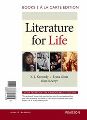 Cover of: Literature for Life, Books a la Carte Edition